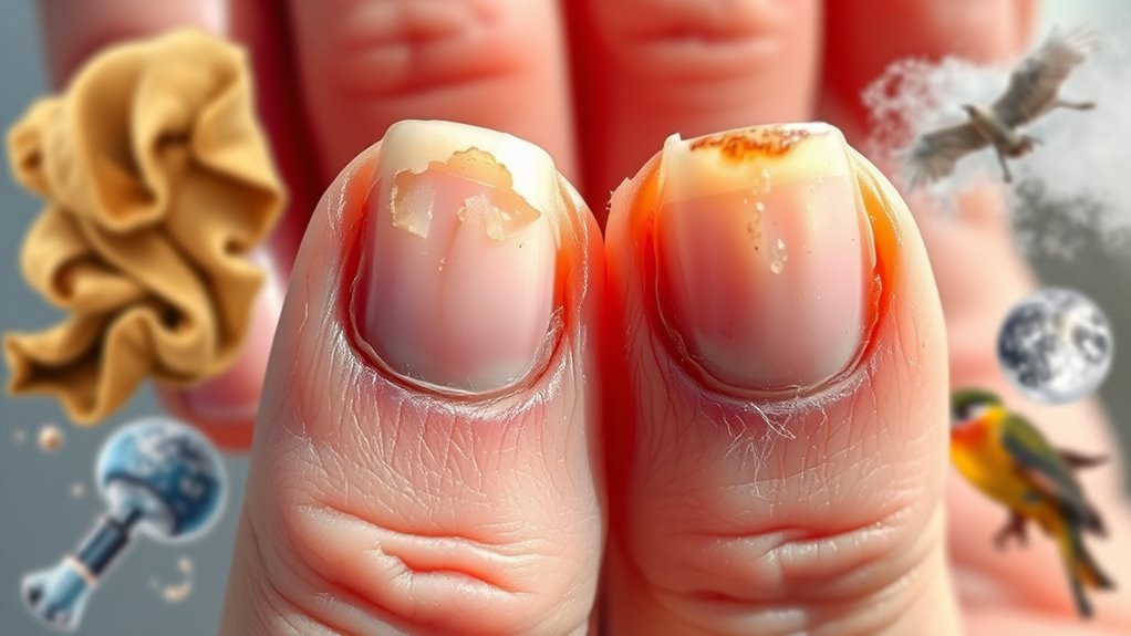 environmental nail damage prevention