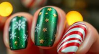 festive holiday nail designs