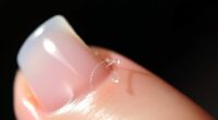 fixing lifting acrylic nails