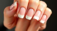 flawless dip french nails