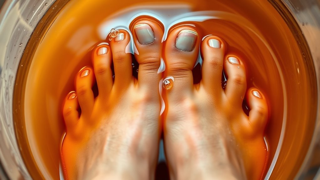 foot soak results vary widely