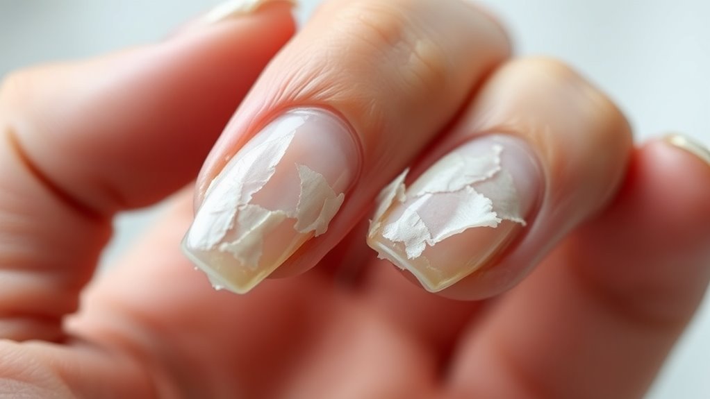 gentle care prevents nail damage