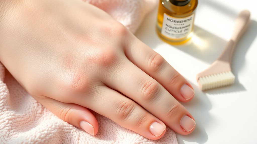 gentle nourishing nail care
