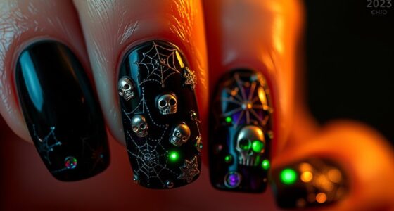 halloween nail art ideas