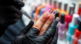 hard gel nail extensions