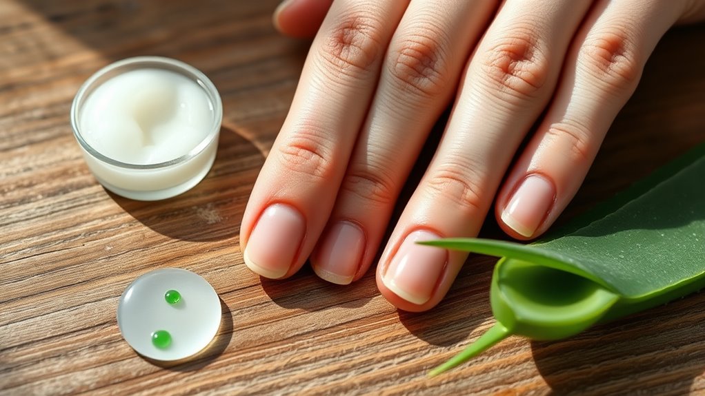 herbal oils nourish cuticles
