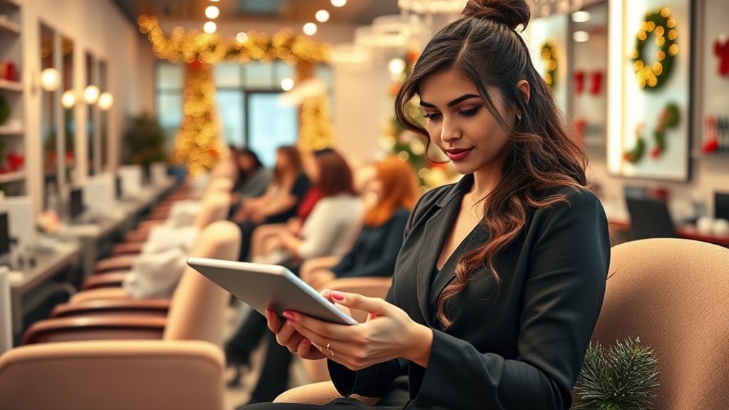 holiday nail service tips