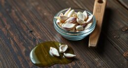 homemade garlic nail treatment