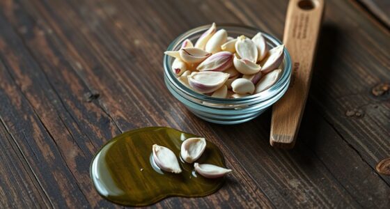 homemade garlic nail treatment
