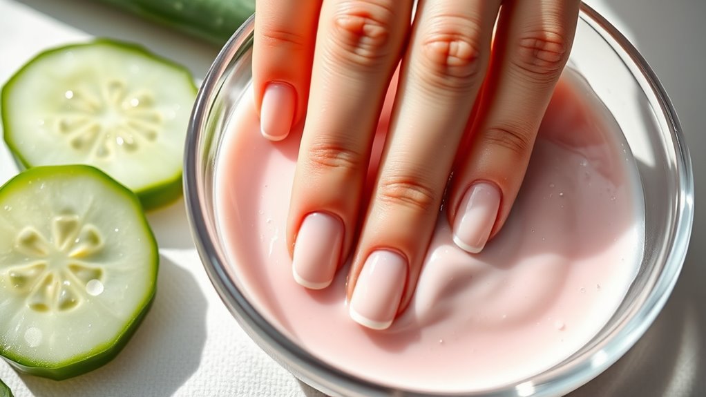 homemade moisturizing hand mask