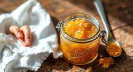 homemade sugar oil scrub