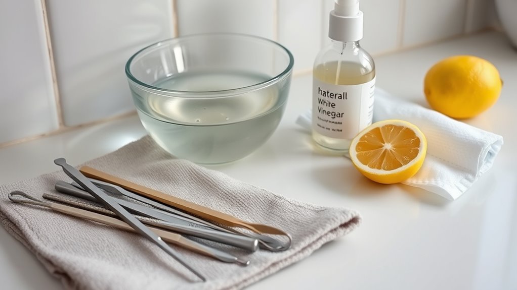 household disinfection for nail tools