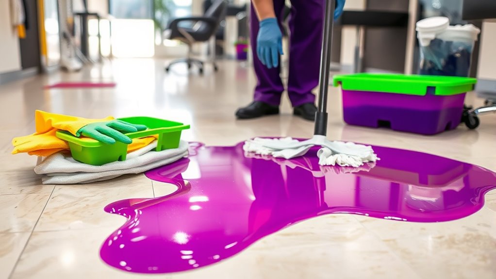 identify chemical spill hazards