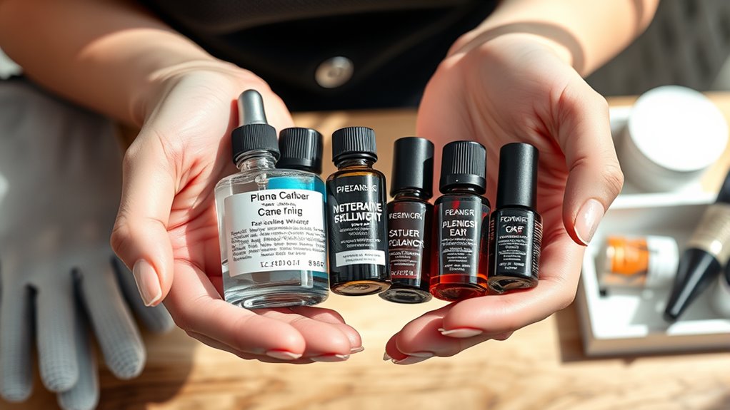 identify nail product allergens