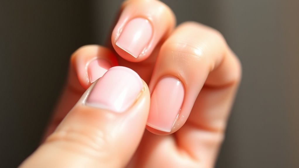 keratin promotes strong nails