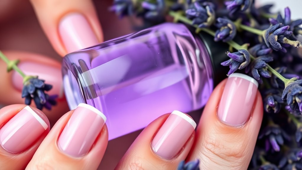 lavender oil boosts nail health