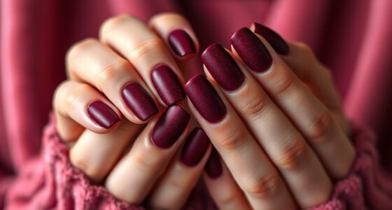 luxurious velvet nail finish