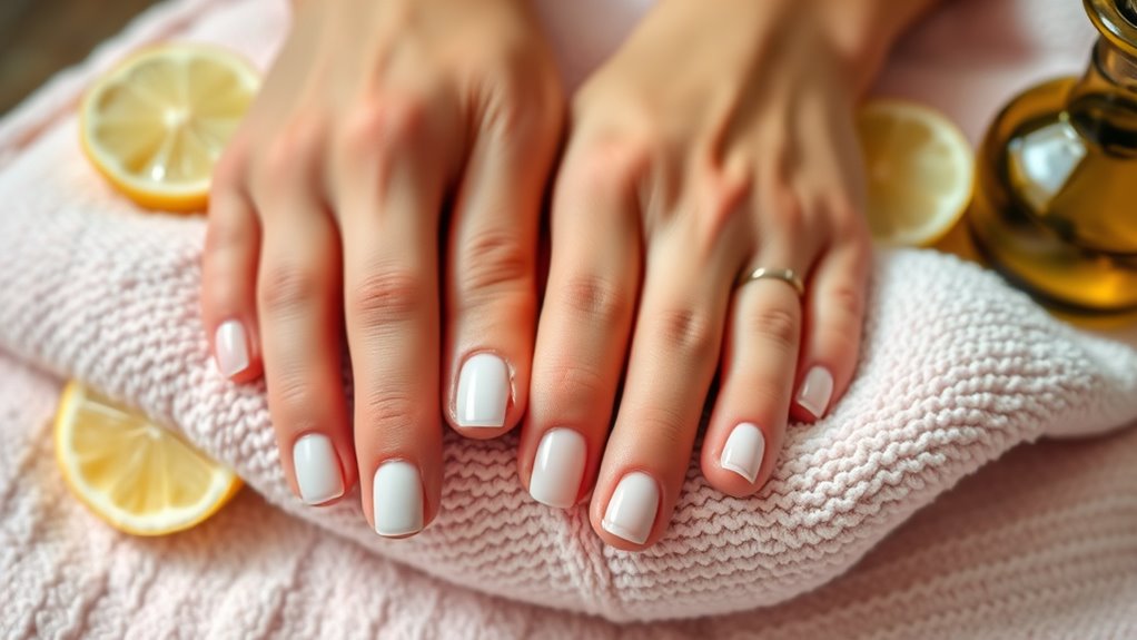 maintain bright healthy nails