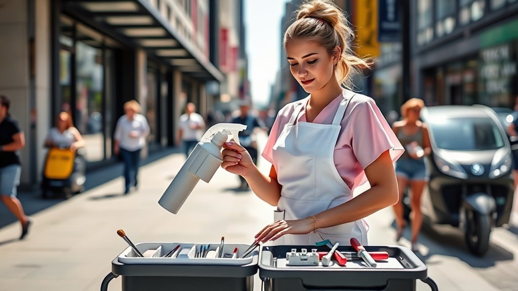 maintain hygiene and organization