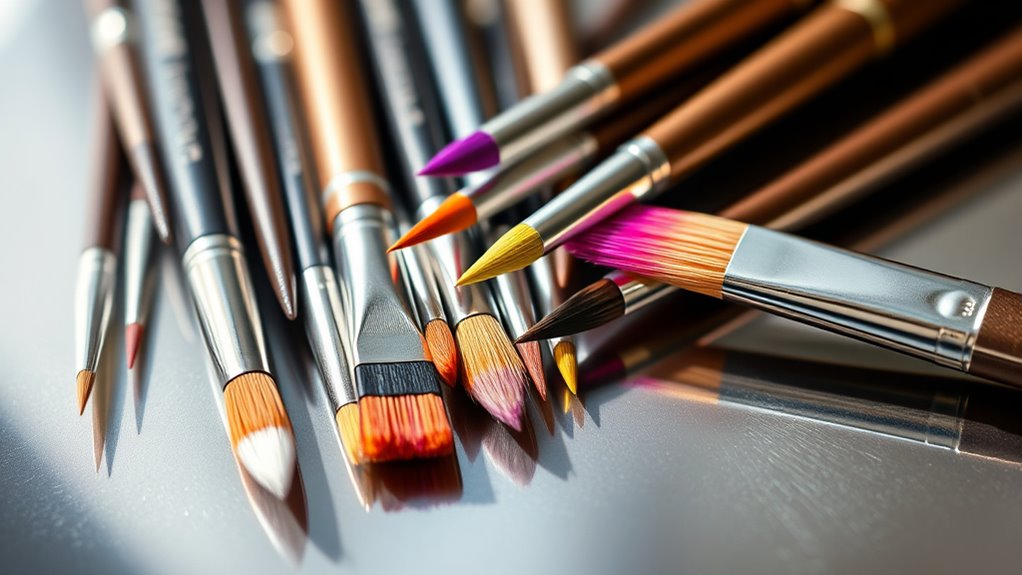 master precise brush techniques