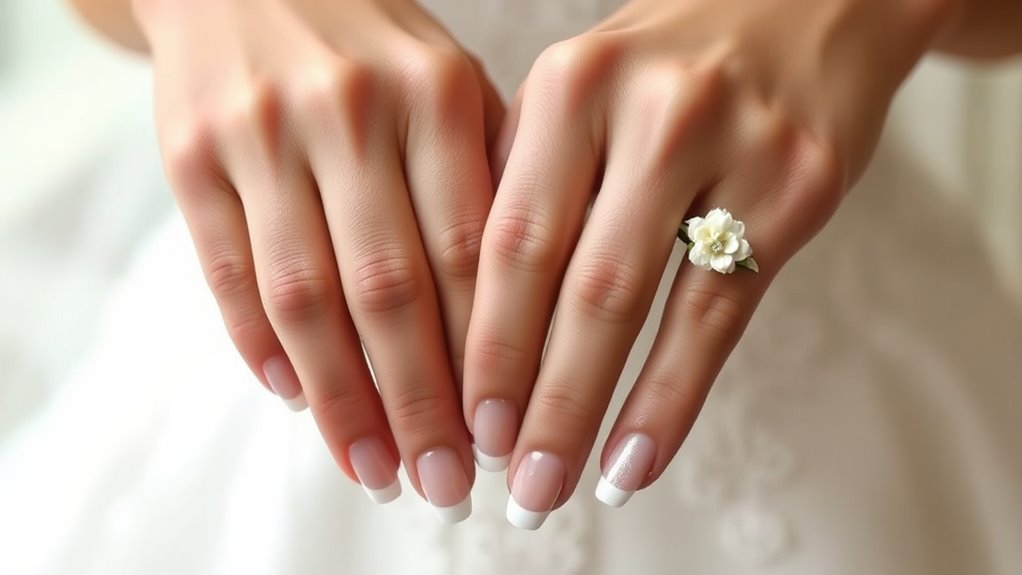 modern matte ombr nails