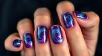 mystical aura inspired nail art