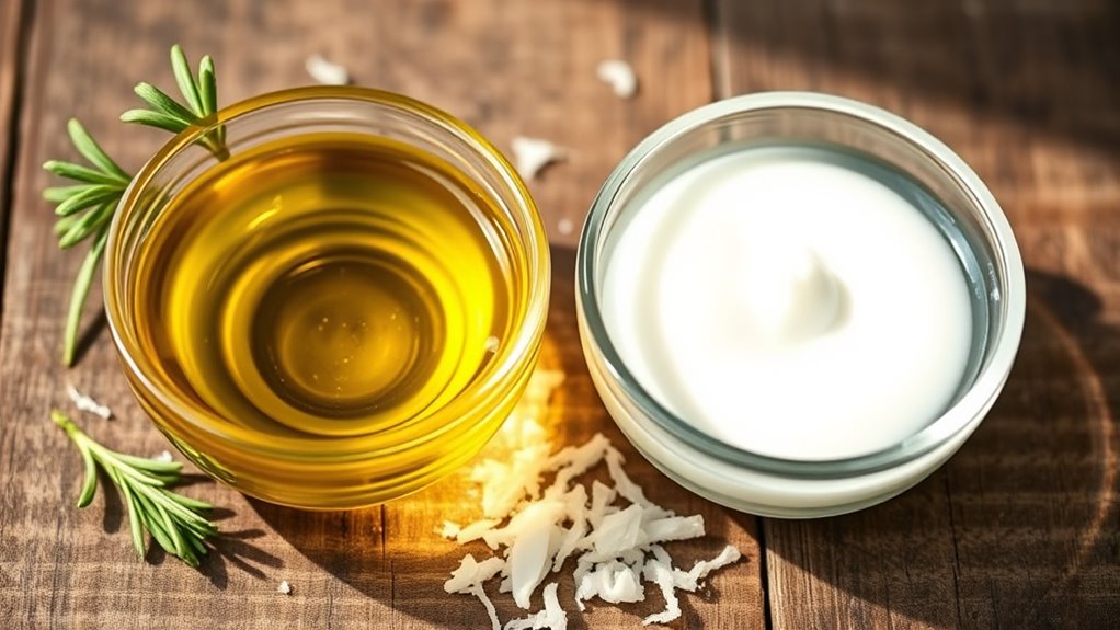 nail benefits olive vs coconut