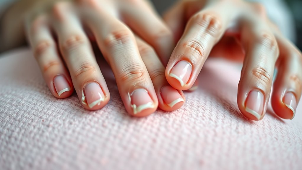 nail care during stress