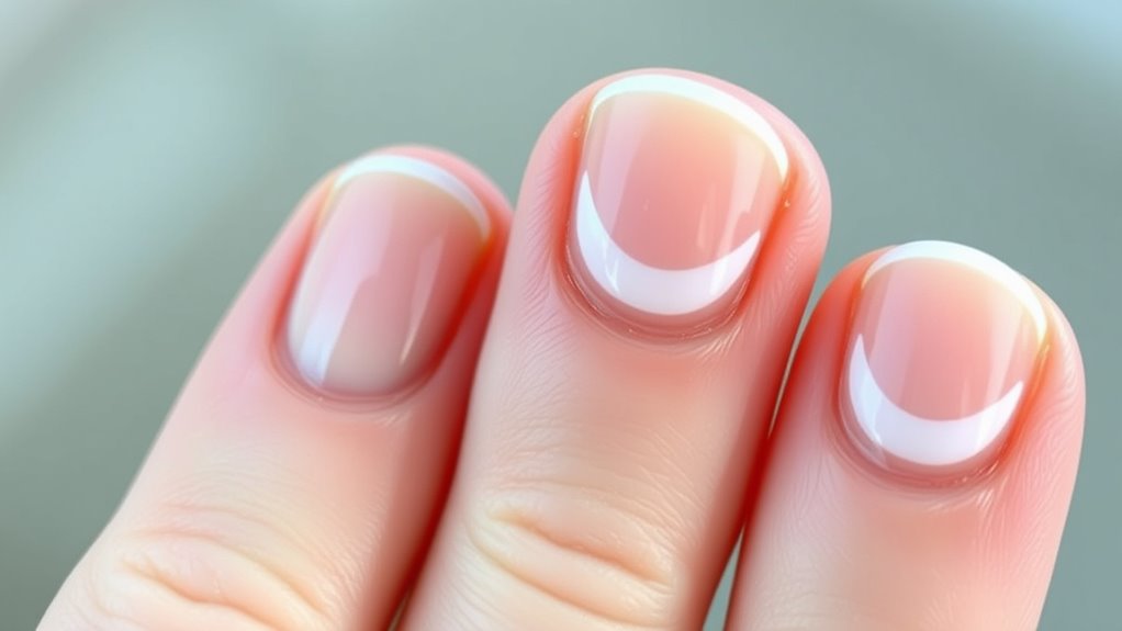 nail color and shape changes