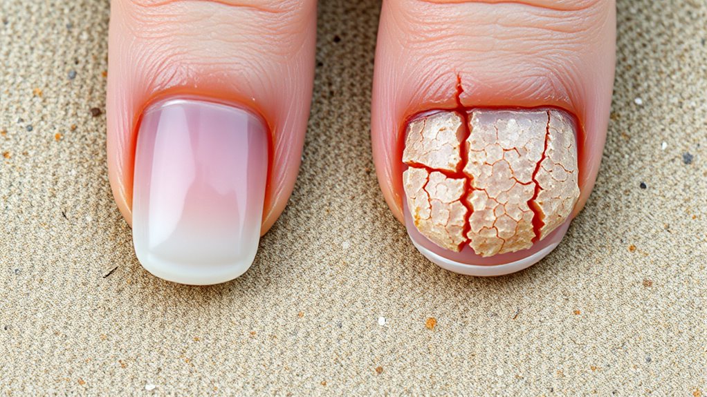 nail flexibility and strength