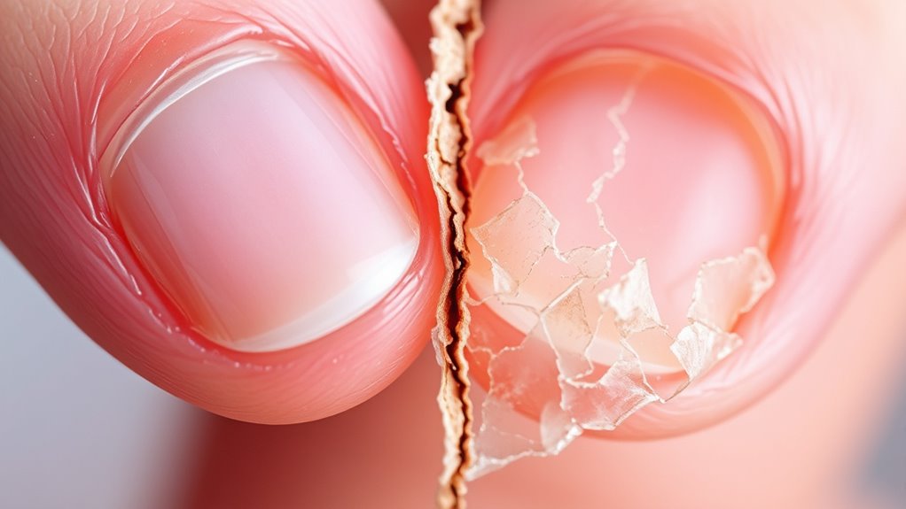 nail keratin and matrix