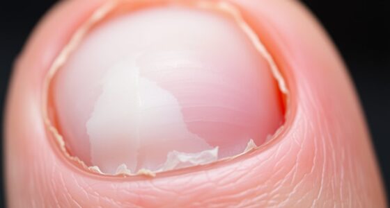 nail lifting causes management