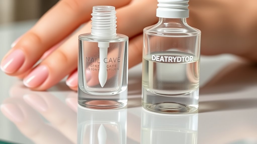 nail preparation and adhesion