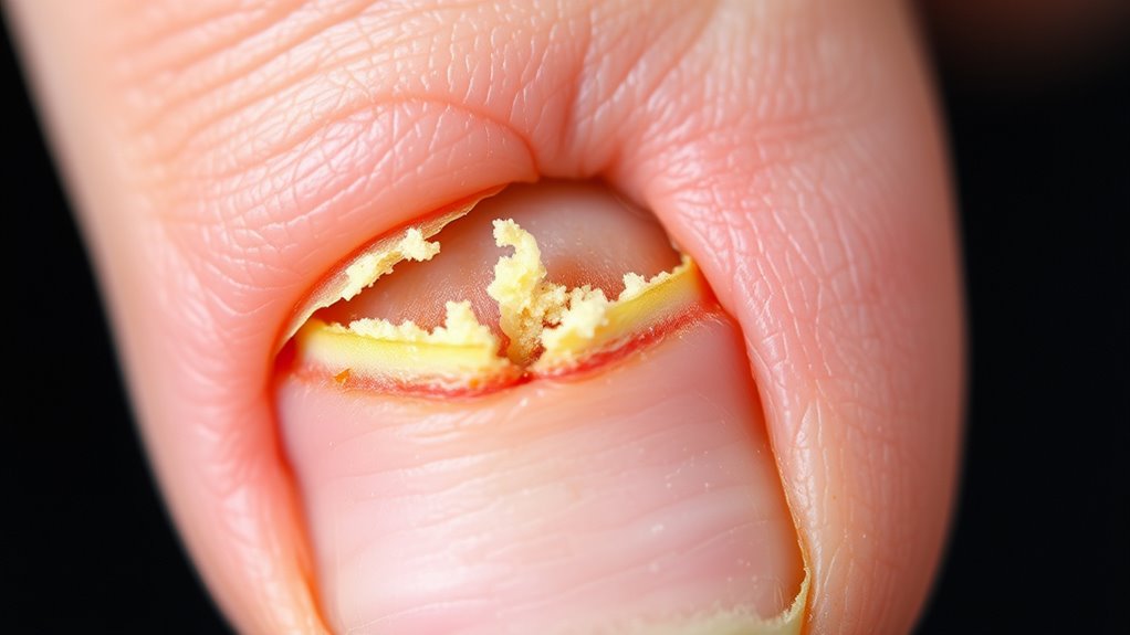 nail separation and mobility