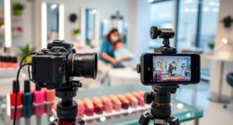 nail tech social media