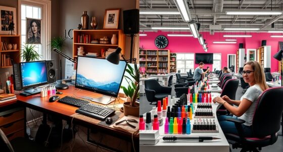 nail tech work options