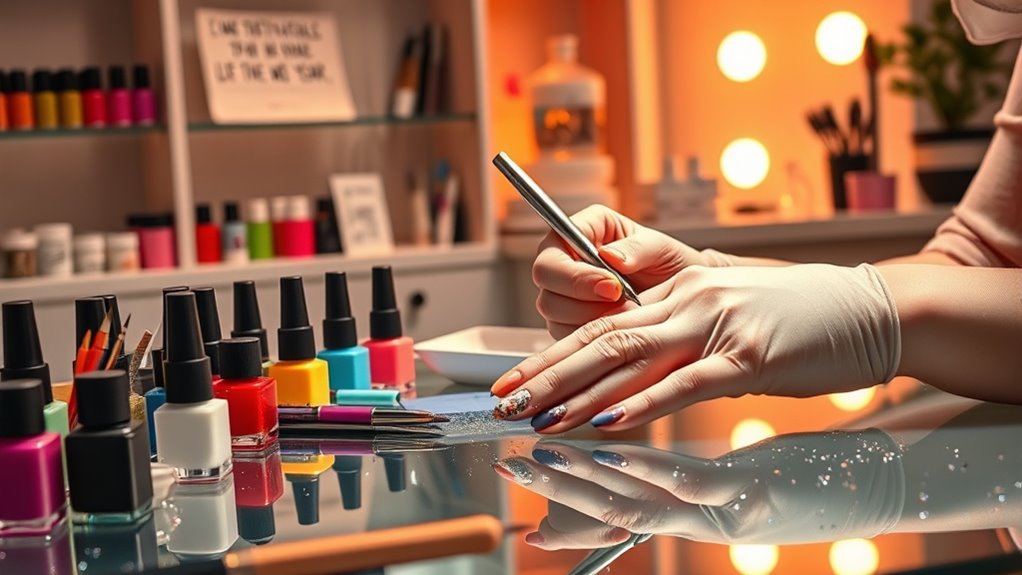 nail technician skills growth