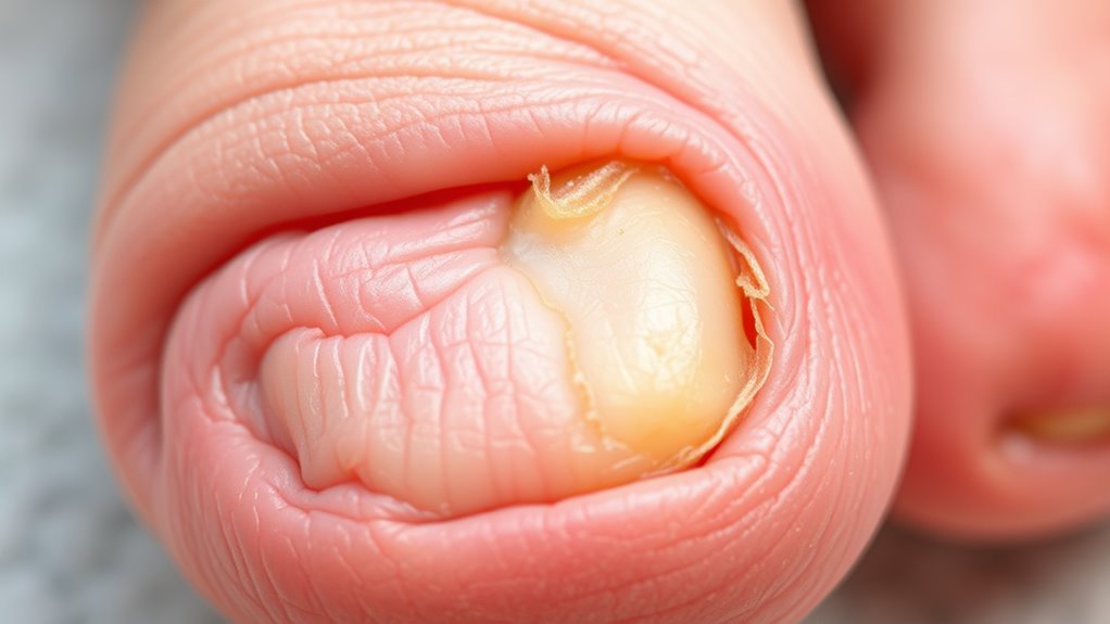 nail texture changes warning