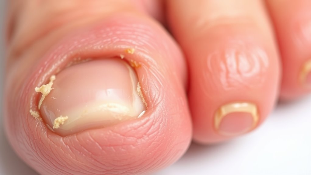 nail thickening and deformation