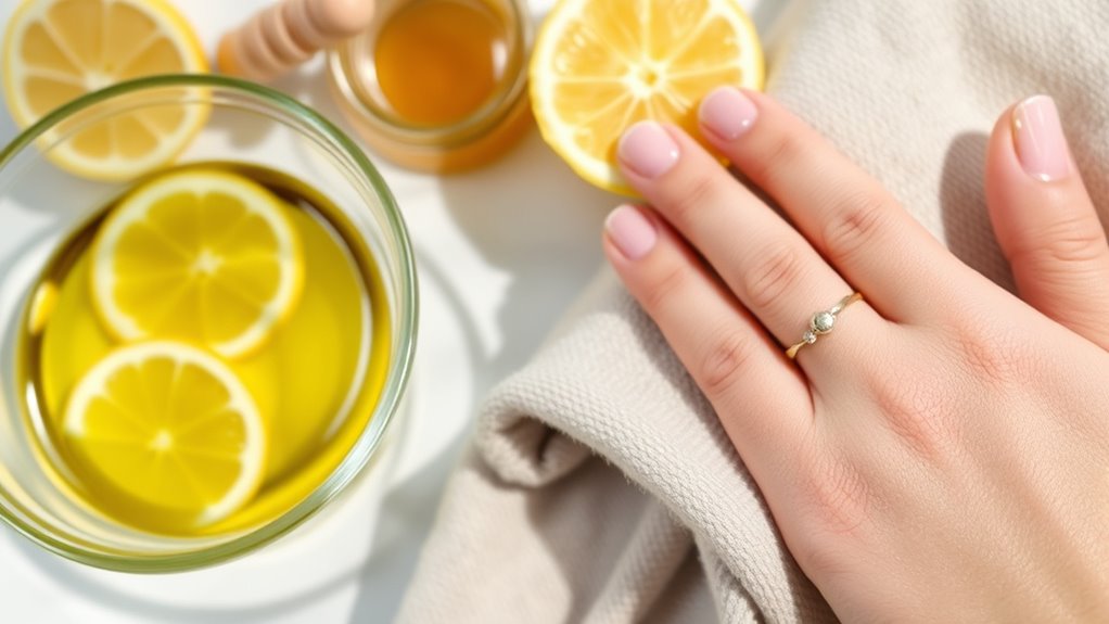 natural kitchen nail remedies