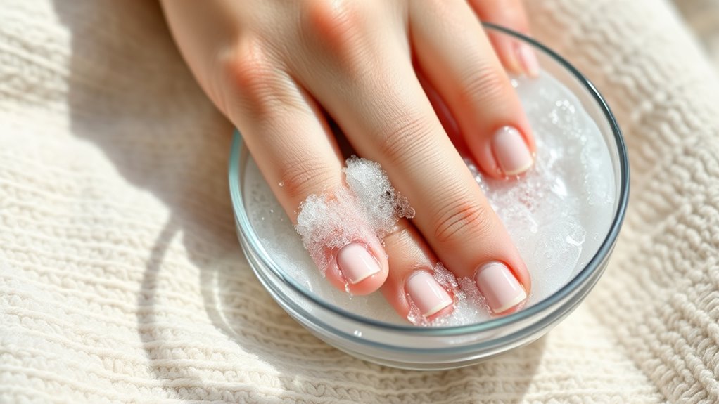 natural nail cleansing method