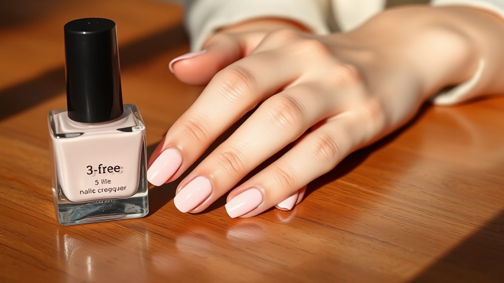 non toxic nail polish labels