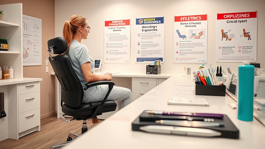 optimize workspace for comfort