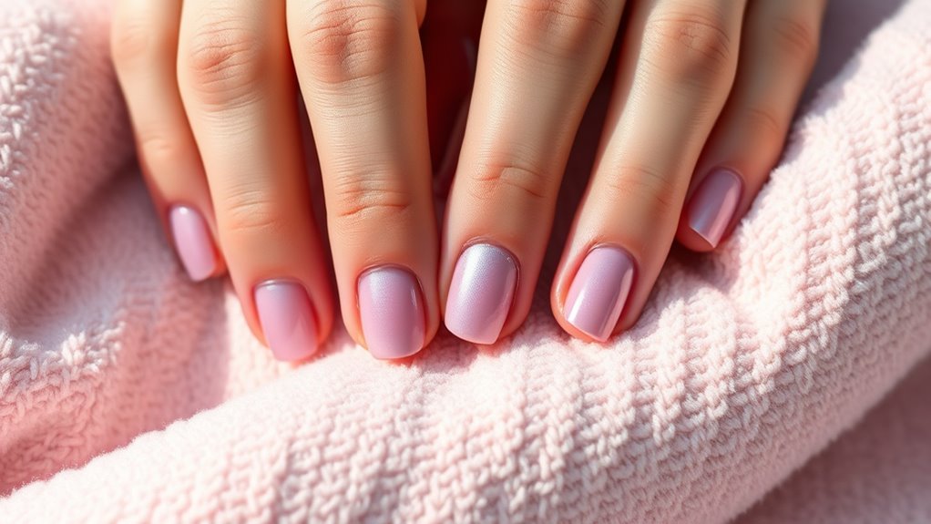 prepare nails for flawless aura