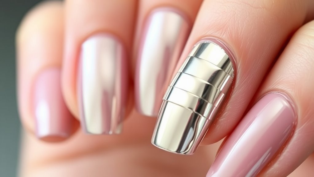 prepare nails with polish
