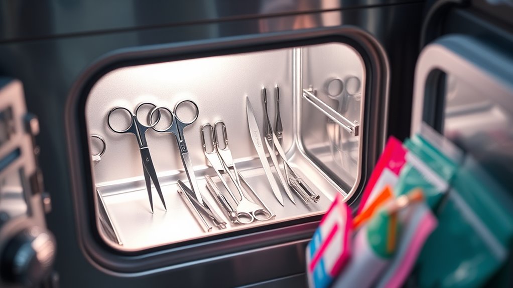 prepare operate sterilize maintain