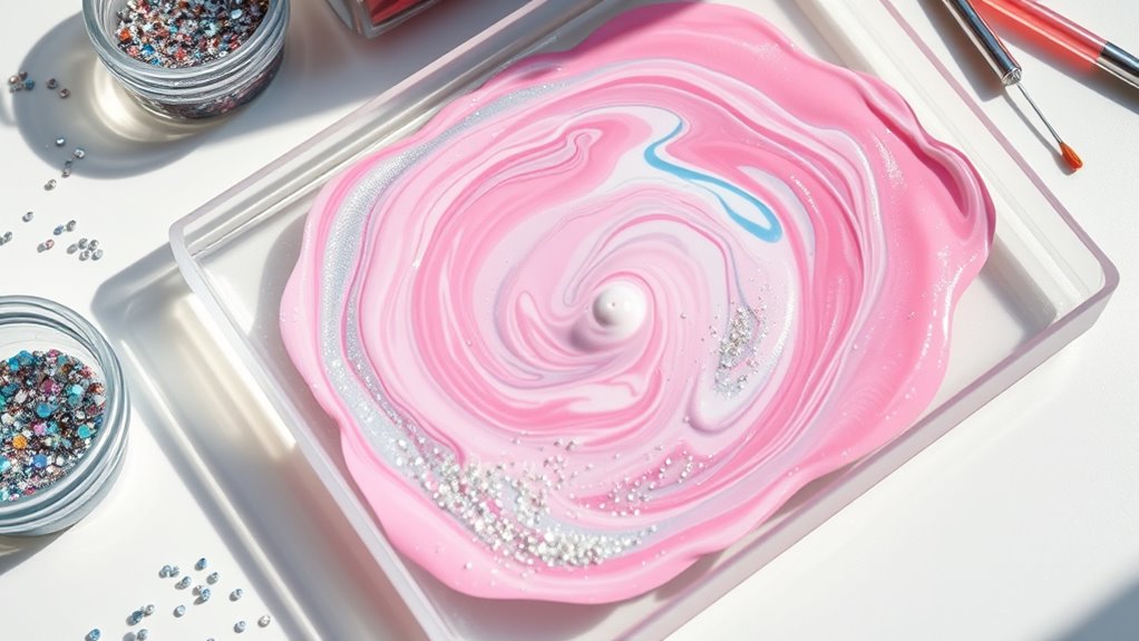 prepare supplies for custom nails