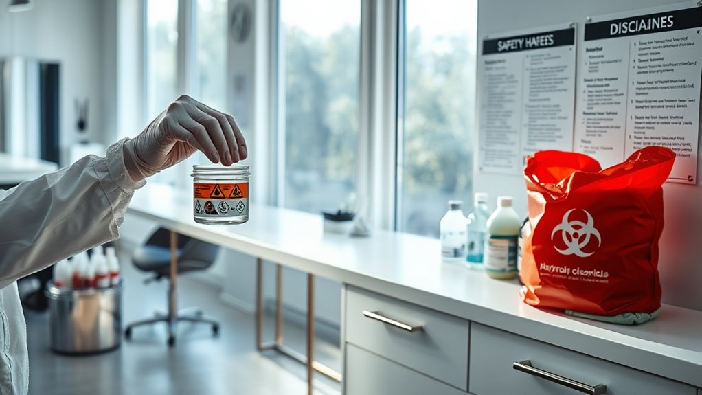 proper nail chemical disposal