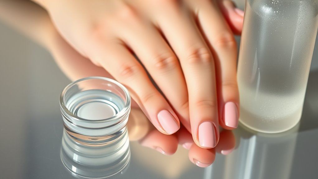 proper nail surface preparation