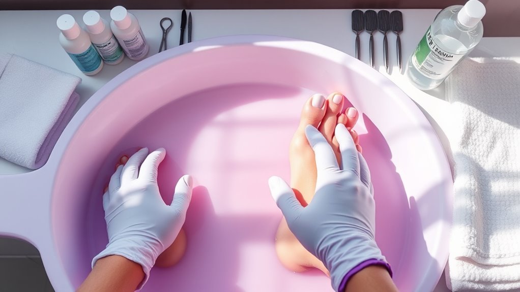 proper pedicure infection prevention